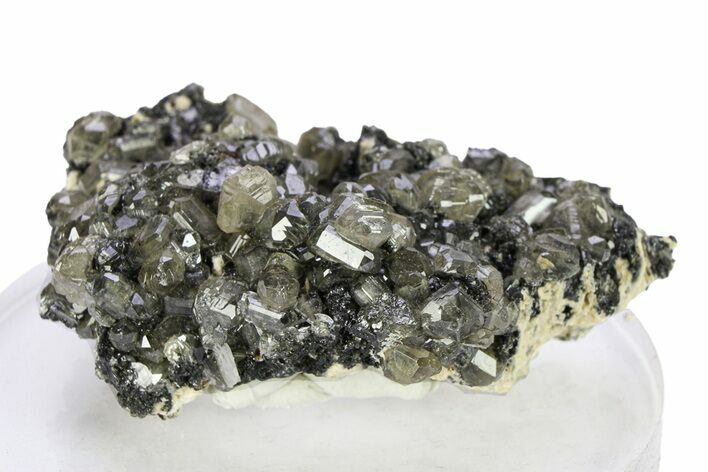 Cerussite Crystals on Galena - Morocco #291039
